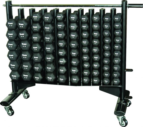 Neoprene Hexagon Fitbell Club Pack with Rack