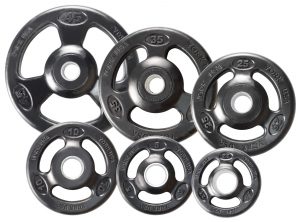Iso-Grip Steel Olympic Weight Plate - York Barbell