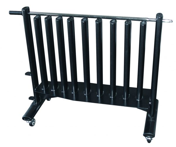 Neo-Hex Fitbell Rack w/ Security Bar | Equipment Storage | York Barbell