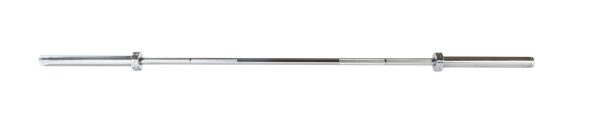 YORK 7' International Chrome Olympic Bar – 32mm - Image 3