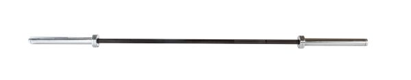 YORK 7' International Black Oxide Weight Bar 32mm - full front