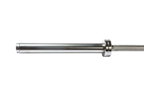 YORK 7' International Chrome Olympic Bar – 32mm - Image 2