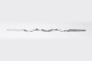 Chrome Curl Bar w/ Fixed Inner Collars