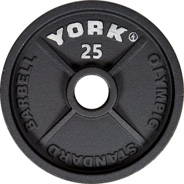 2" Cast Iron Olympic Weight Plate - Image 3