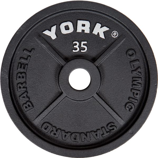 2" Cast Iron Olympic Weight Plate - Image 2