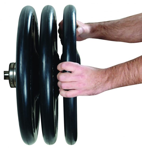 Iso-Grip Steel Olympic Plate Set - Image 4