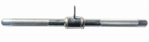 York F- 18" Solid Steel Lat Bar