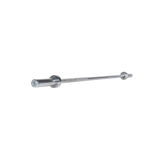 YORK 6' International Chrome Olympic Weight Bar 30mm - full