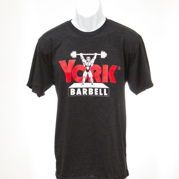 YORK Barbell Black Platform Lifter Tee - Black