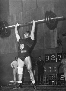 Tamio “Tommy” Kono overhead lift