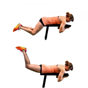 hamstring glute bridge exercise