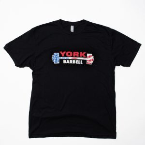 York Barbell Tee - Black