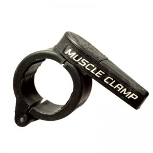 1" YORK Muscle Clamp Collars - Black - Pair