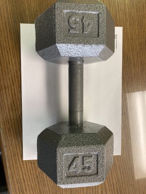 Cast Iron Hex Dumbbell - Factory Seconds
