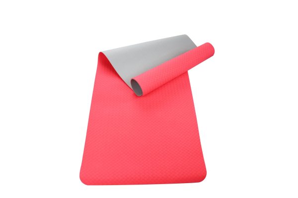 York Yoga Mat - Red & Grey