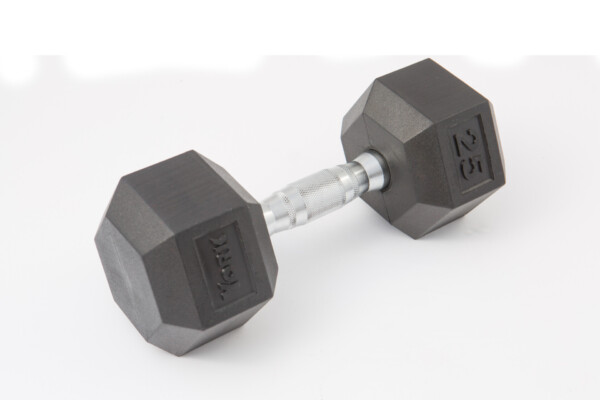 Rubber Hex Dumbbell - Image 7